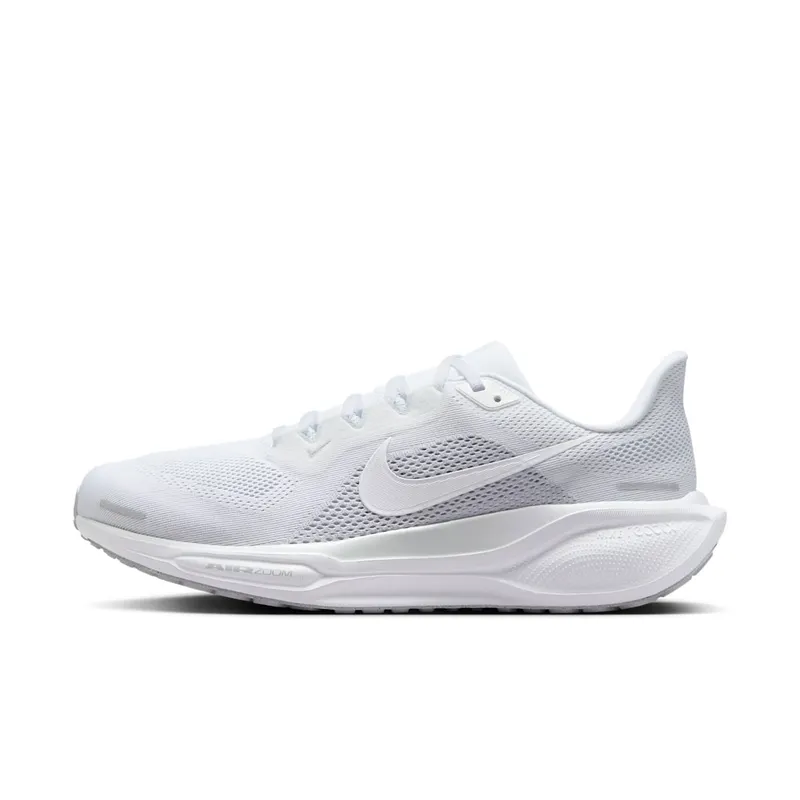 Nike Air Zoom Pegasus 41 White Pure Platinum Metallic Silver (FN4932-100)