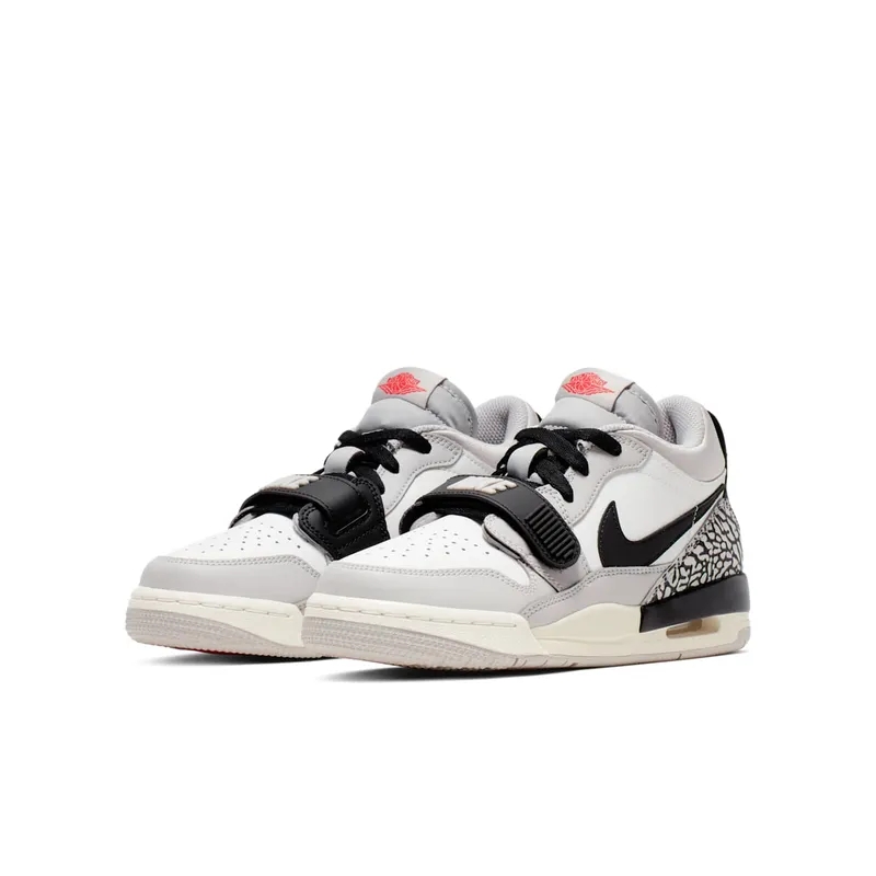 Jordan Legacy 312 Low Tech Grey Fire Red Black (GS) Summit White/Fire Red-Tech Grey-Black (CD9054-101)