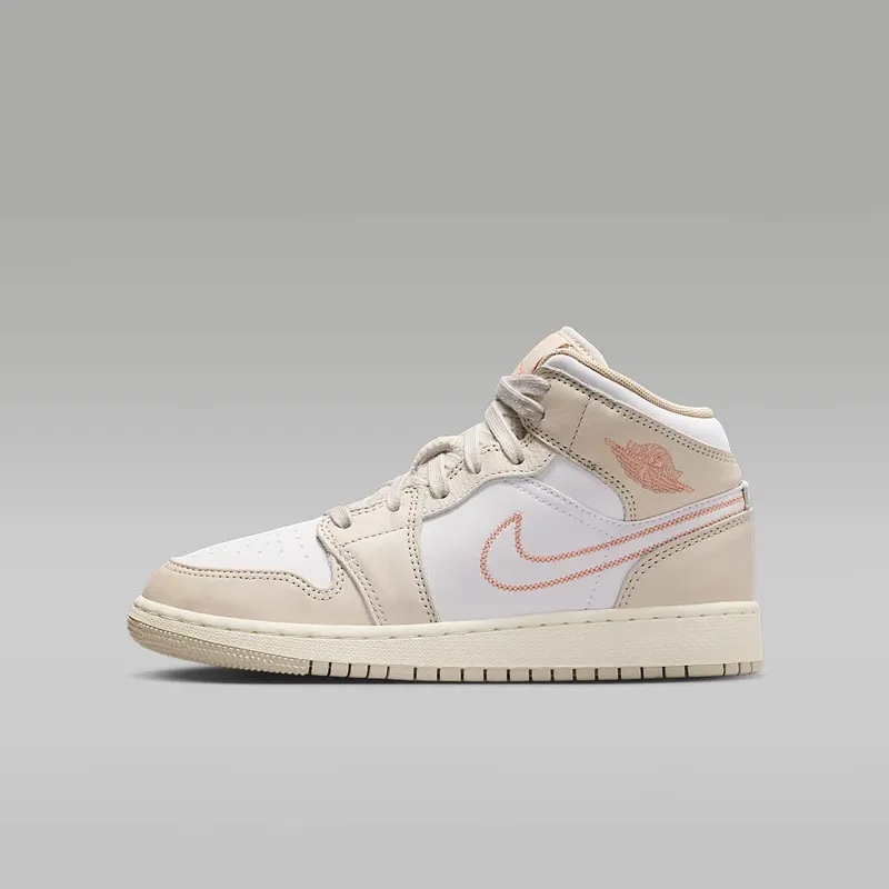 Jordan 1 Mid SE Sand Drift White Madder Root (HQ5879-100)