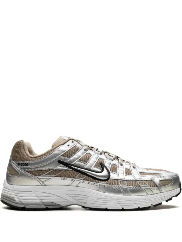Nike P-6000 Khaki Metallic Silver – Beige (HQ3030)