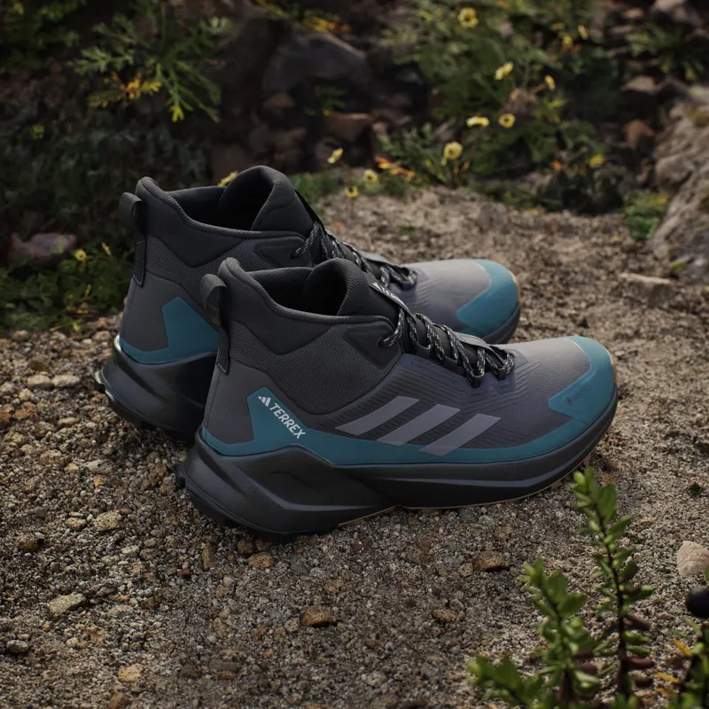 Adidas Terrex Trailmaker 2.0 Mid GORE-TEX Hiking Grey Six / Grey Three / Preloved Teal (JQ9948)