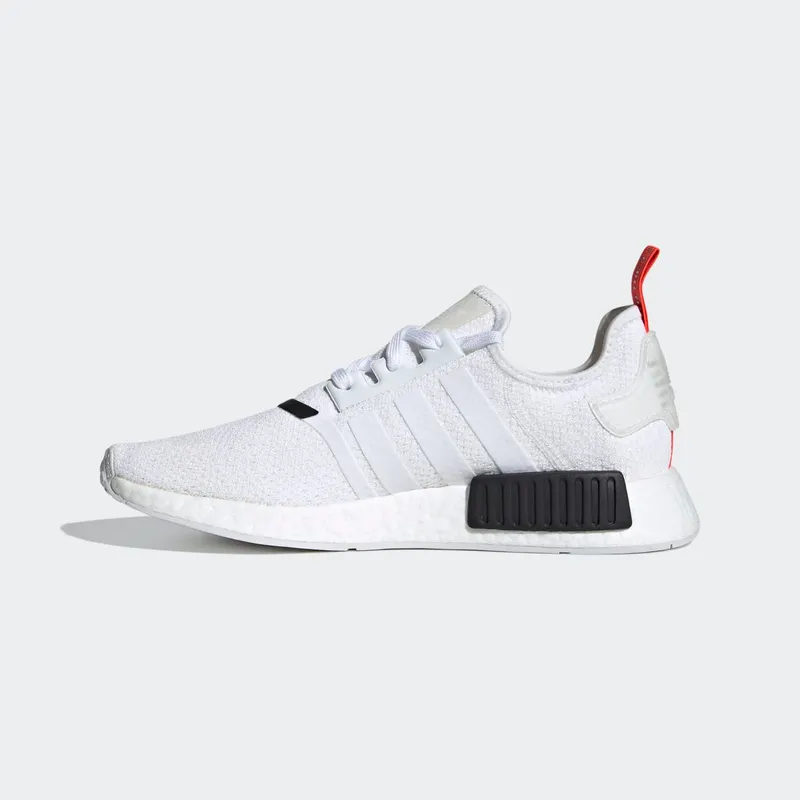 adidas NMD R1 Serial Pack Cloud White Cloud White/Solar Red/Core Black (EH0045)