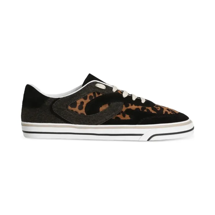 Dolce & Gabbana Dolce & Gabbana Pony DG Sailing met luipaardprint “Black” (CS2385AY815)