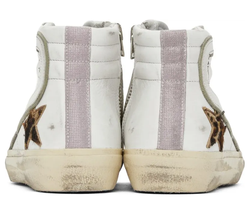 Golden Goose SSENSE Exclusive Leopard Slide Sneakers (F00115.F002260.81381) (4)