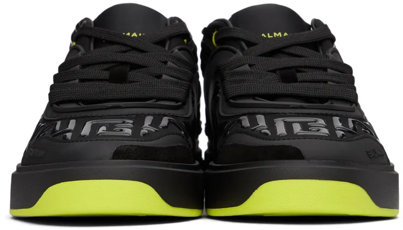 Balmain Black Skate Low (XM1VI292TSNL)