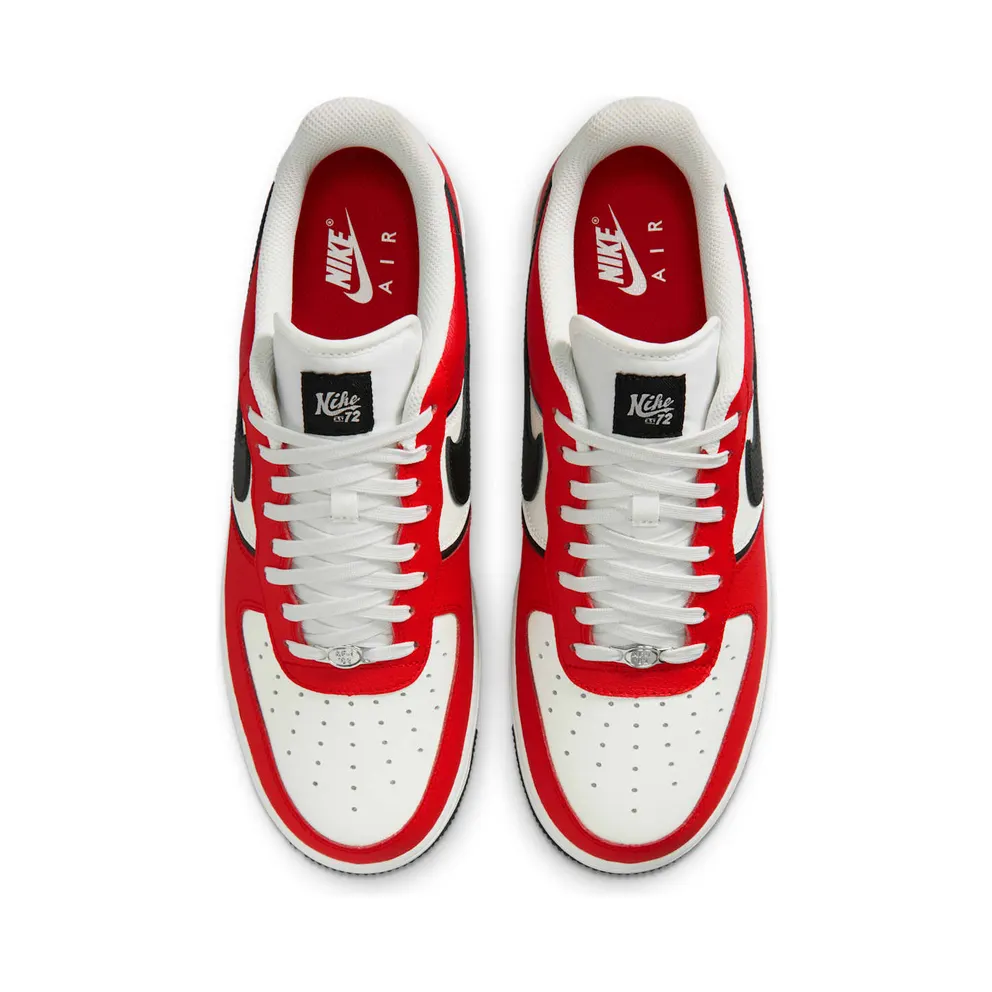Nike Air Force 1 Low – “University Red / Sail / Metallic Silver / Black” (IM5752-600)