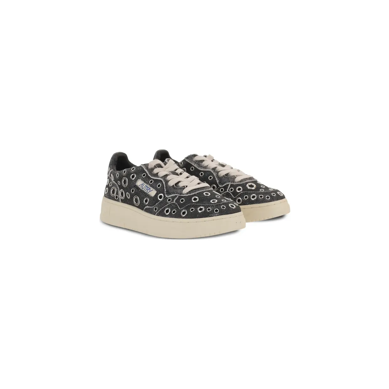 Autry Medalist Low Eyelet-embellished “Black” (AULW TF01) (4)