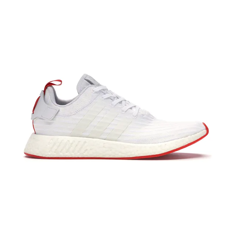 adidas NMD R2 White Core Red “Two Toned”