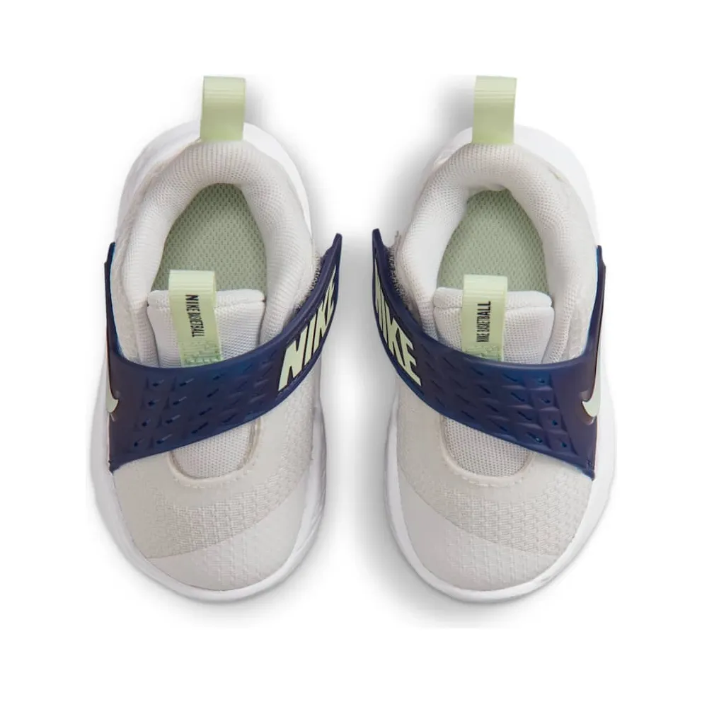 Nike Team Hustle D 12 White Midnight Navy Volt Tint (HF6281-104)