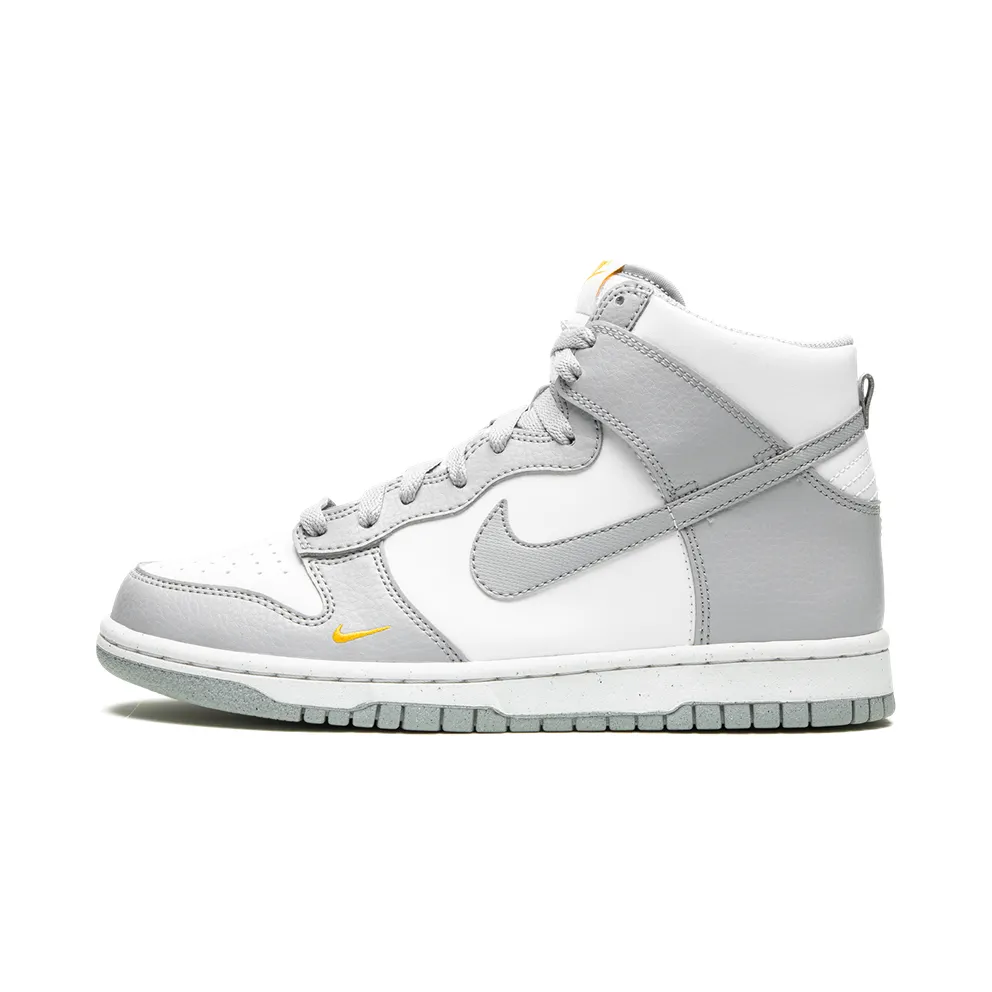 Nike Dunk High GS “Next Nature Wolf Grey Marigold” (FD9773-001)