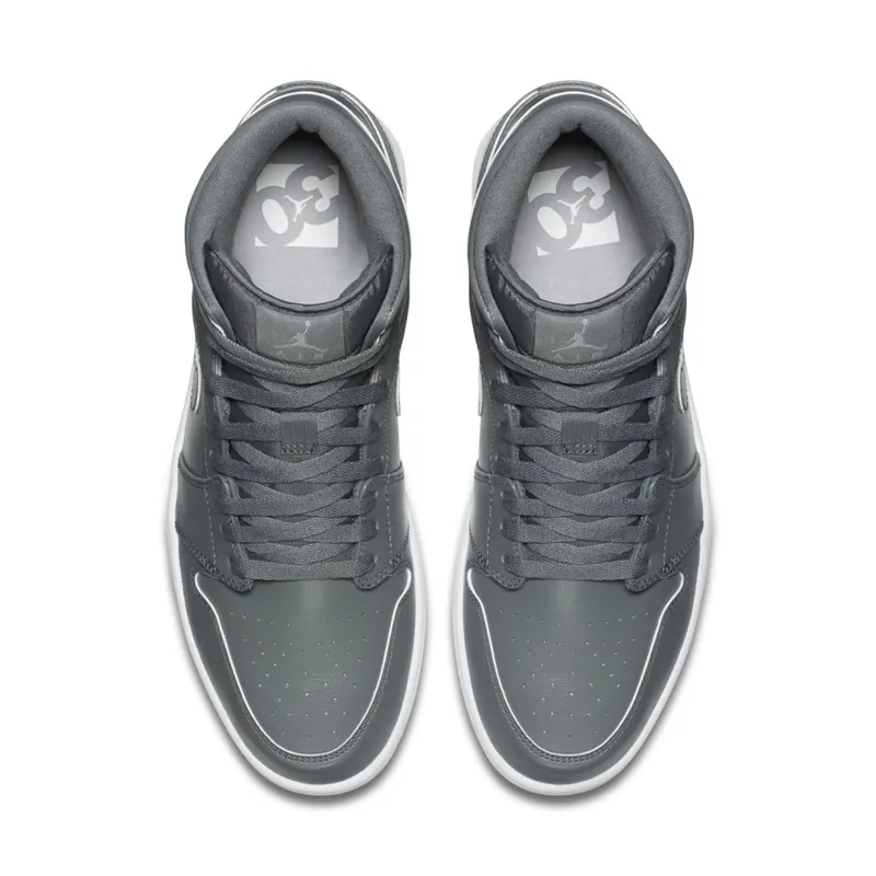 Jordan 1 Retro Mid Cool Grey (2015) Cool Grey/Cool Grey-White-Wolf Grey (554724-031)