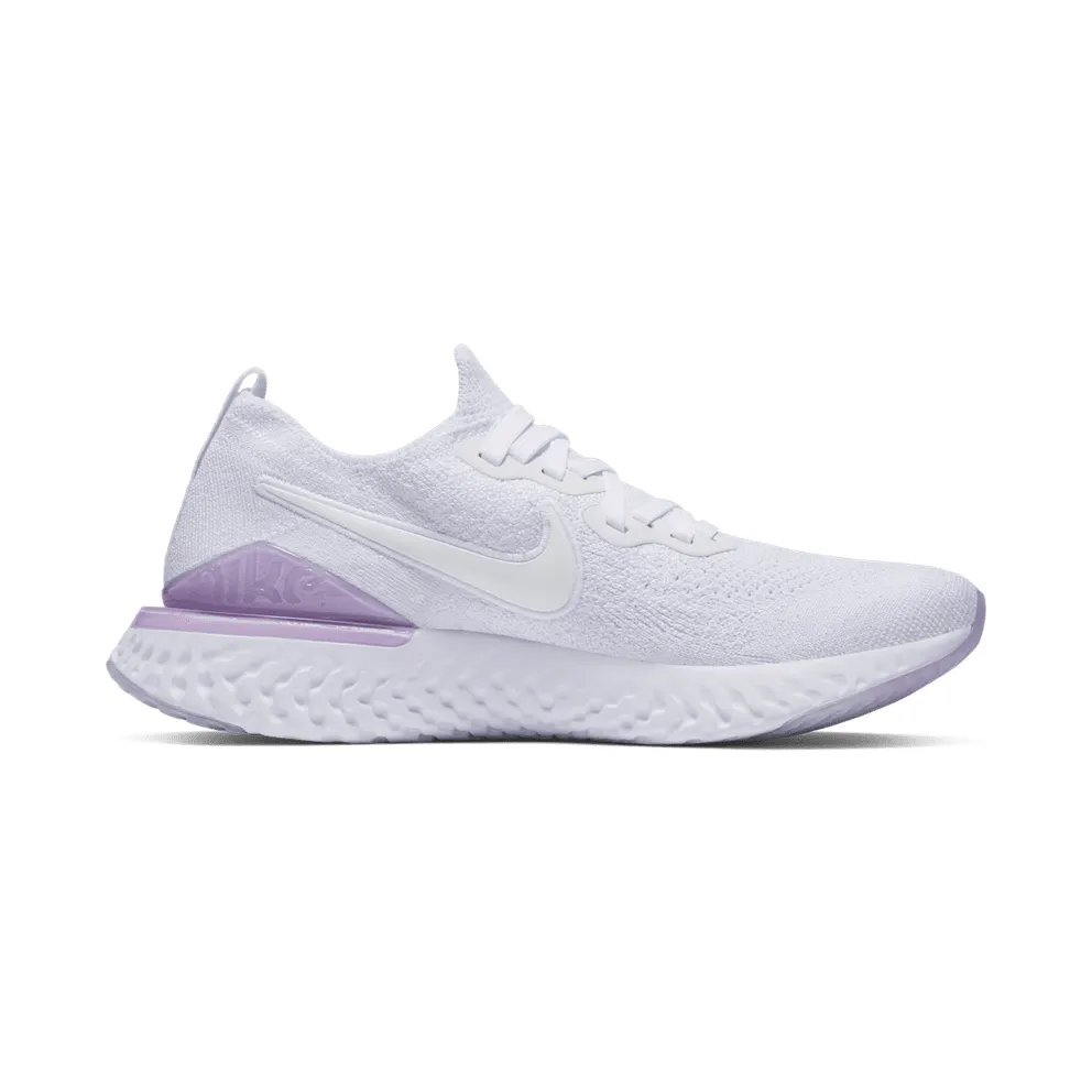 Nike Epic React Flyknit 2 White Pink Foam (W) White/White-Pink Foam (BQ8927-101)