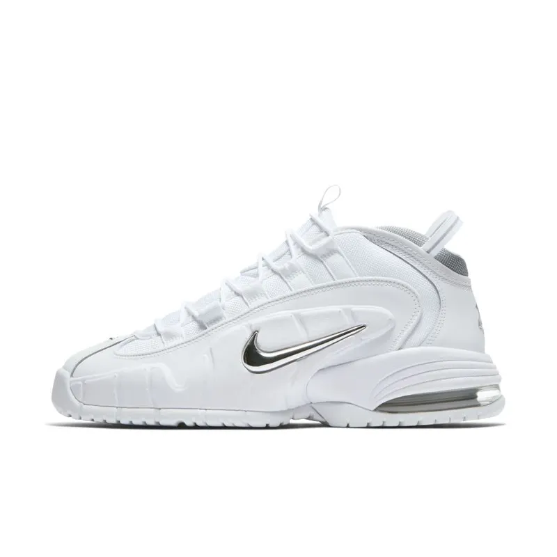 Nike Air Max Penny White Metallic (2018) White/White-Metallic Silver (685153-100)
