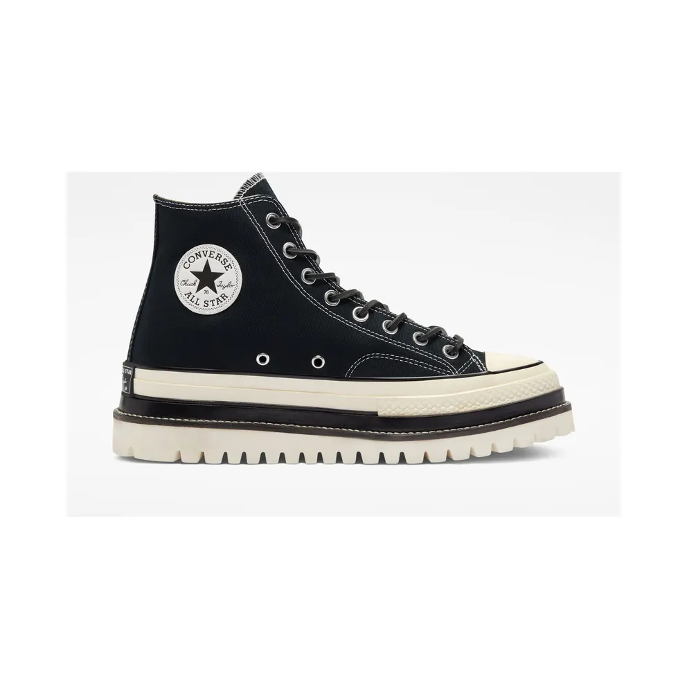 Converse Chuck 70 Ltd Lugged Platform Black Trek Evo (A06054C)
