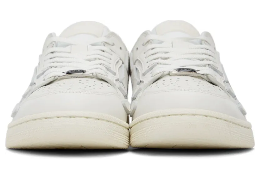 AMIRI White Skel Top Low Sneakers (PS22MFS003-194) (2)