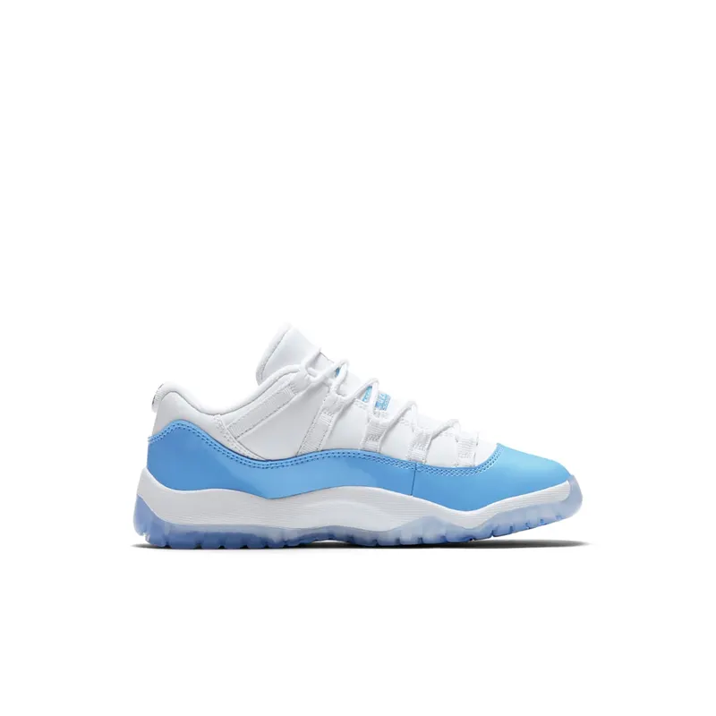 Jordan 11 Retro Low UNC (PS) White/University Blue-Black (505835-106)