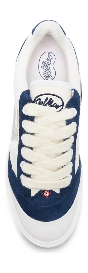 Casablanca Del Mar Suede-panelled “White/Blue” (PF26-SNK-025 11 WHNAV) (2)