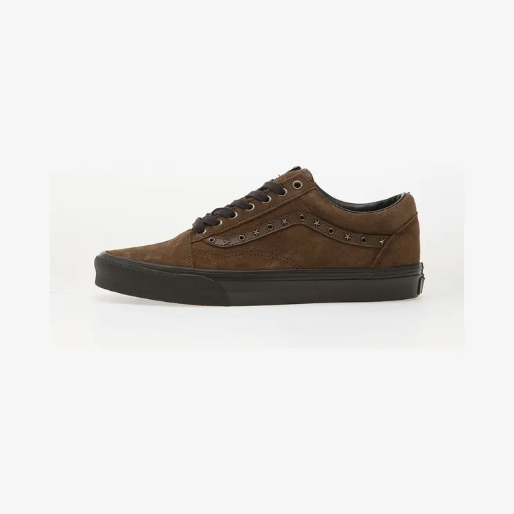 Vans Old Skool Wildleder-Sneakers mit Sterndetail “Brown” (VN000D9YBRO1)