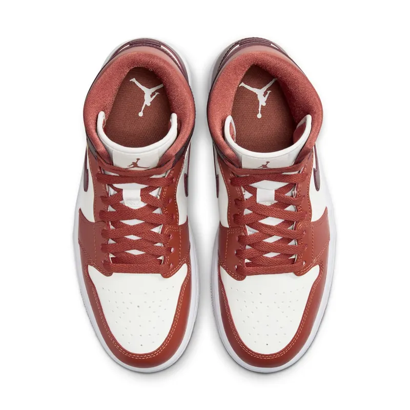 Nike Air Jordan 1 Mid Sail Jade Smoke (W) (BQ6472-200)