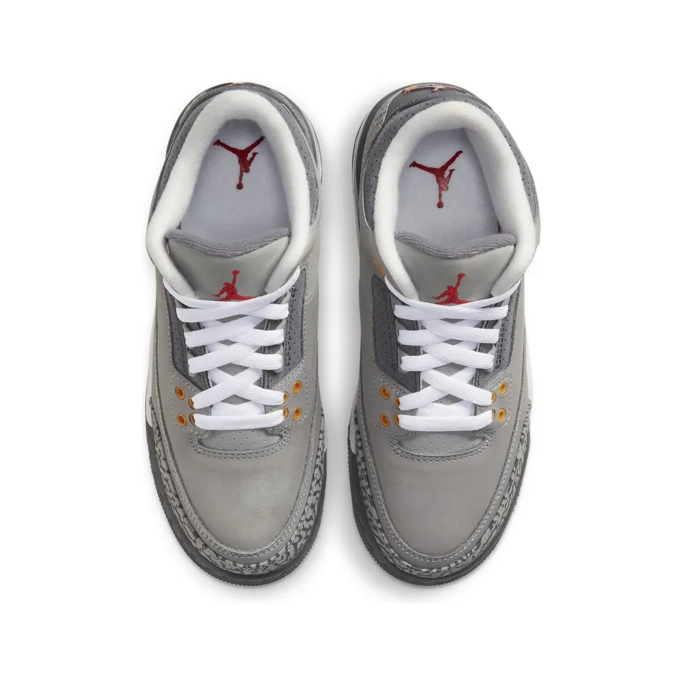 Air Jordan 3 Retro Cool Grey (GS) (398614-012)
