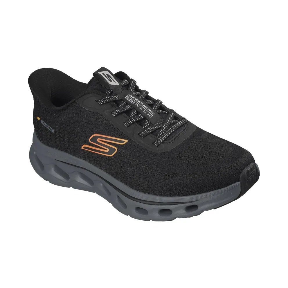 Skechers Slip-ins: GO Walk Glide-Step 2.0 “Jab Sneaker Black / Orange” (217026BKOR)