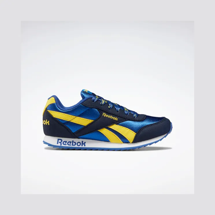 Reebok Royal Classic Jogger 2 Schoenen Collegiate Navy / Collegiate Royal / Alert Yellow