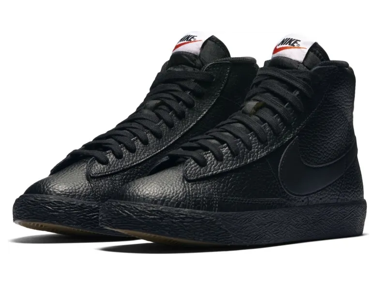 Nike Blazer Mid Triple Black (GS) (895850-001)