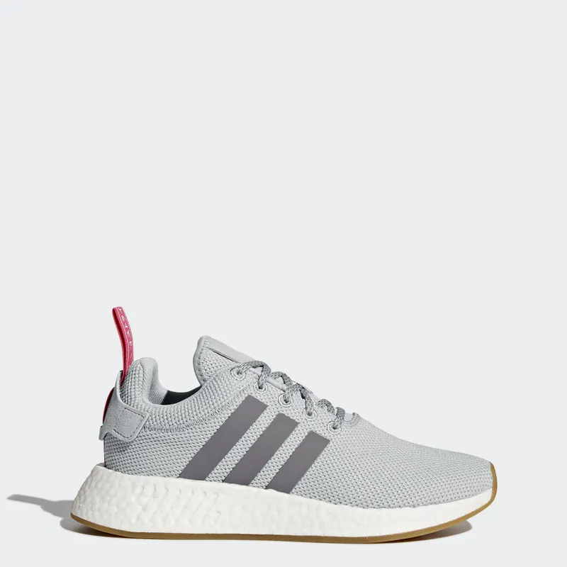 adidas NMD R2 Grey Shock Pink (W) Grey/Grey/Shock Pink (BY9317)