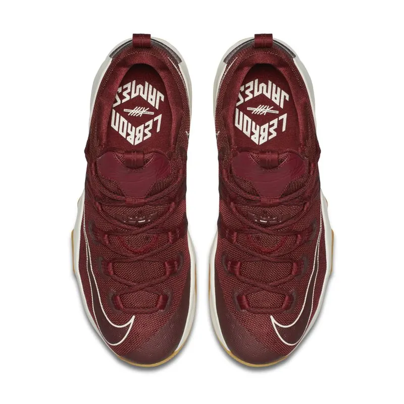 Nike LeBron 13 Low Cavs Team Red/Black-Sail (831925-610)