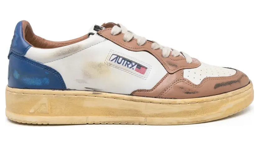 Autry Super Vintage high-top sneakers – Beige (AVLMSV21)