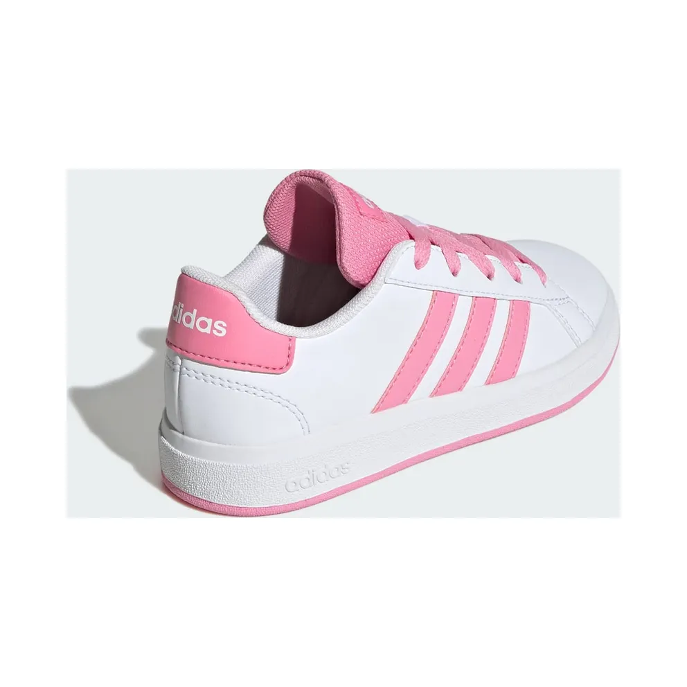 Adidas Grand Court Lifestyle Tennis Lace-Up Cloud White / Bliss Pink / Core Black (JS4345)