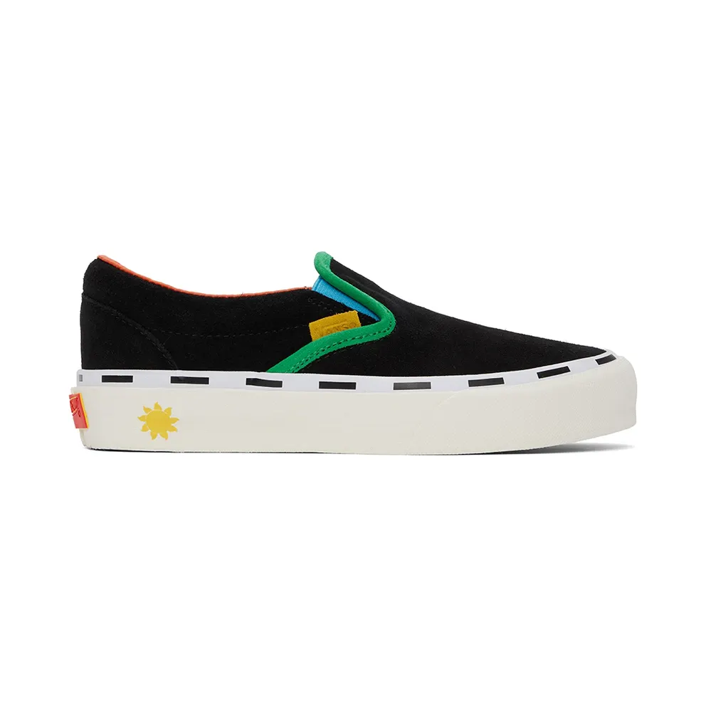 Vans Black Dobale Edition Vault Classic Slip-On Sneakers (VN0A3QXYBC1BOLD)