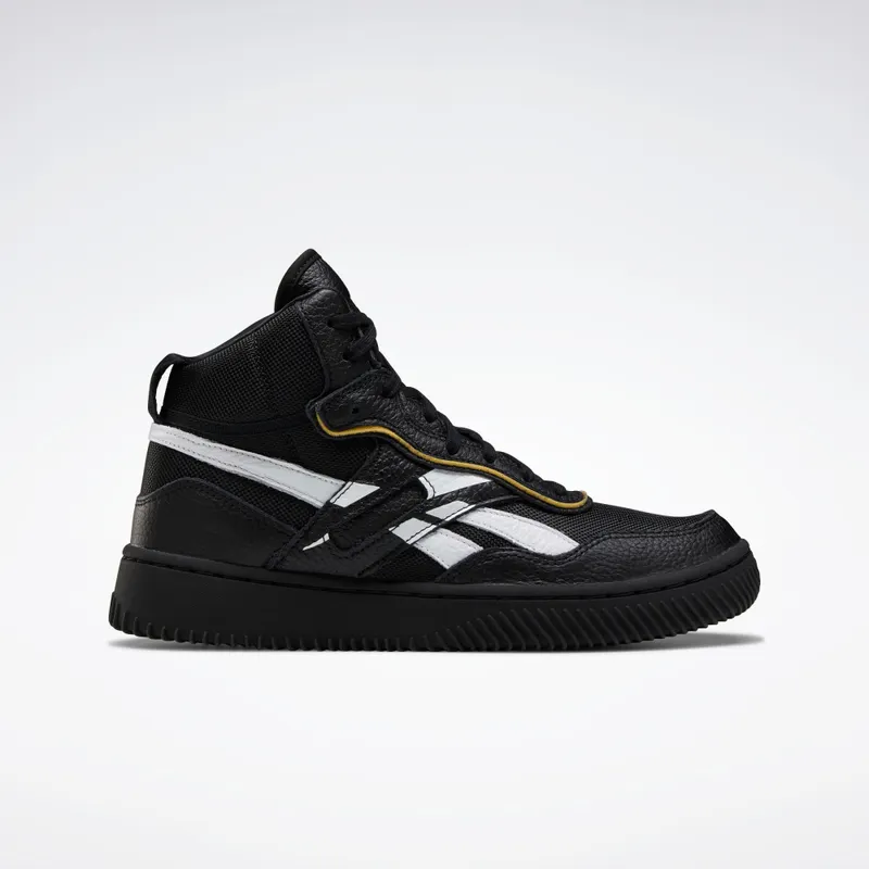 Reebok VB Dual Court Mid II Schoenen Black / Black / White