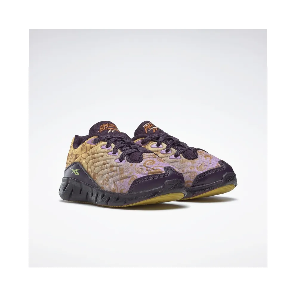 Reebok Kung Fu Panda Zig Kinetica Shoes Marigold / Lavish Purple / Puzzled Purple