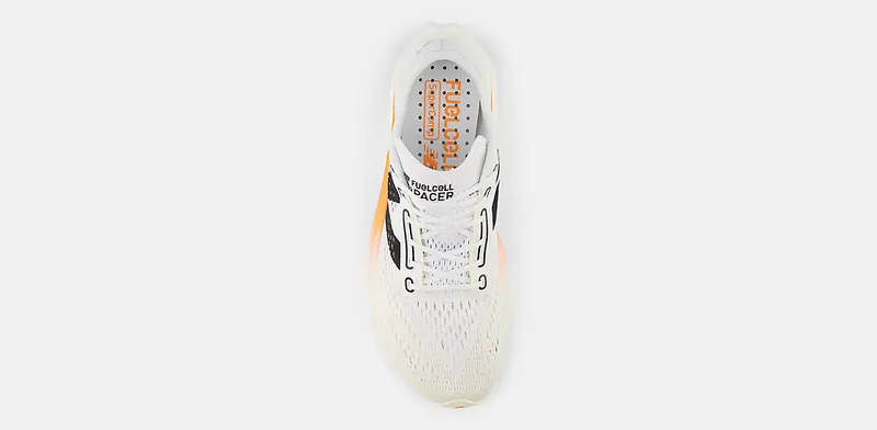 New Balance FuelCell SuperComp Pacer v2 Hot Mango Angora White (MFCRRCH2)