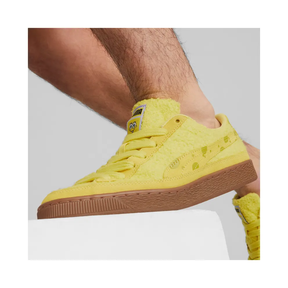 Puma x SPONGEBOB Suede Yellow (391008-01)