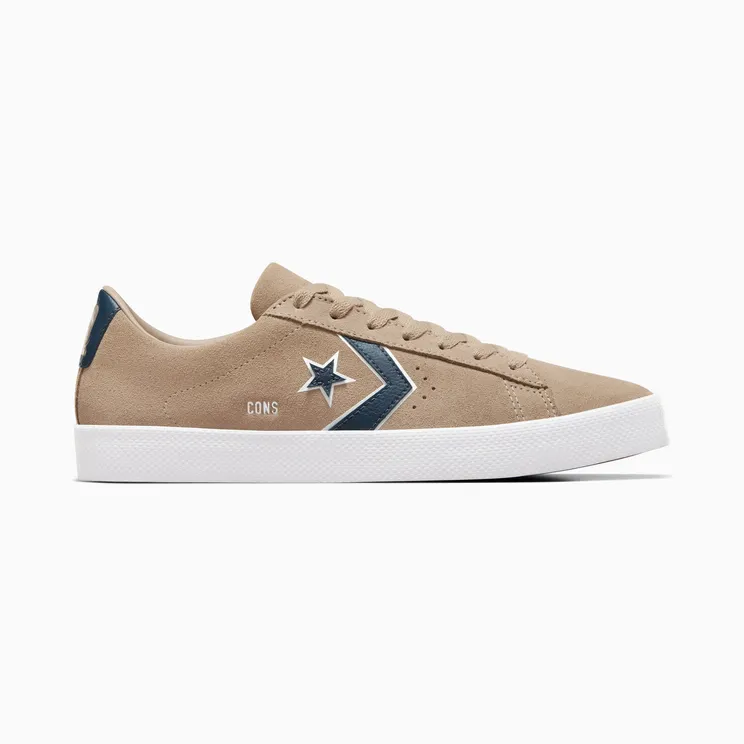Converse PL Vulc Pro Classic Suede Vintage Cargo/wit/navy – “Brown” (A06652C)