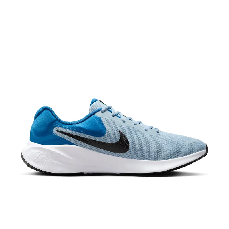 Nike Revolution 7 Light Armory Blue Star Blue Green Strike Black (FB2207-402)