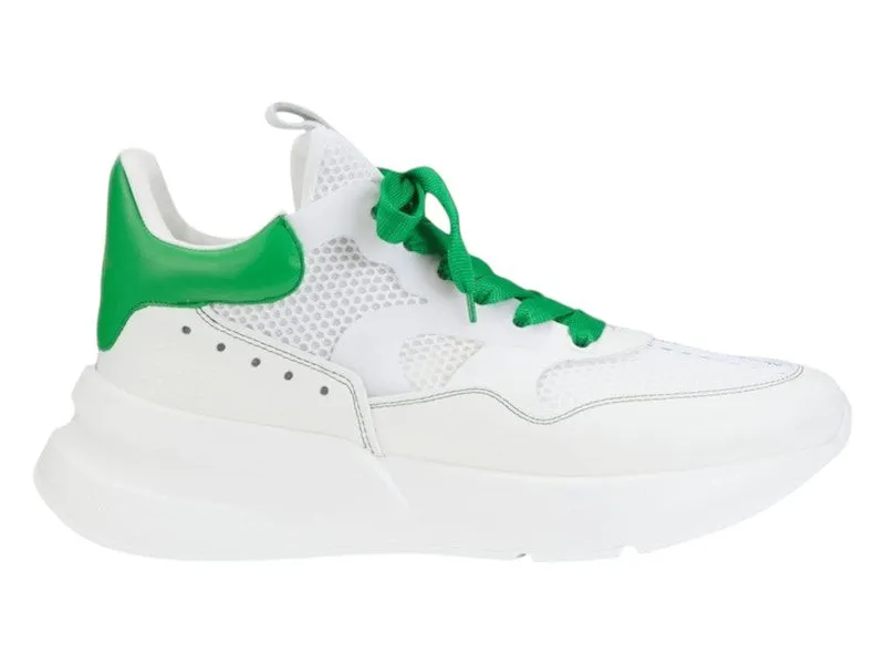 Alexander McQueen Runner White Green (708811 WIBI6 8971)