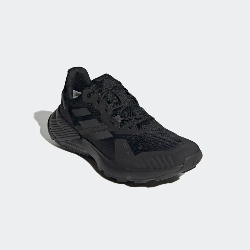 adidas Terrex Soulstride RAIN.RDY Trail Running Core Black / Carbon / Grey Six (FZ3036)