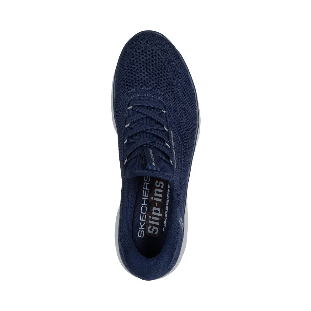 Skechers Slip-ins: Summits – Perfo Sneaker Marine/Grey