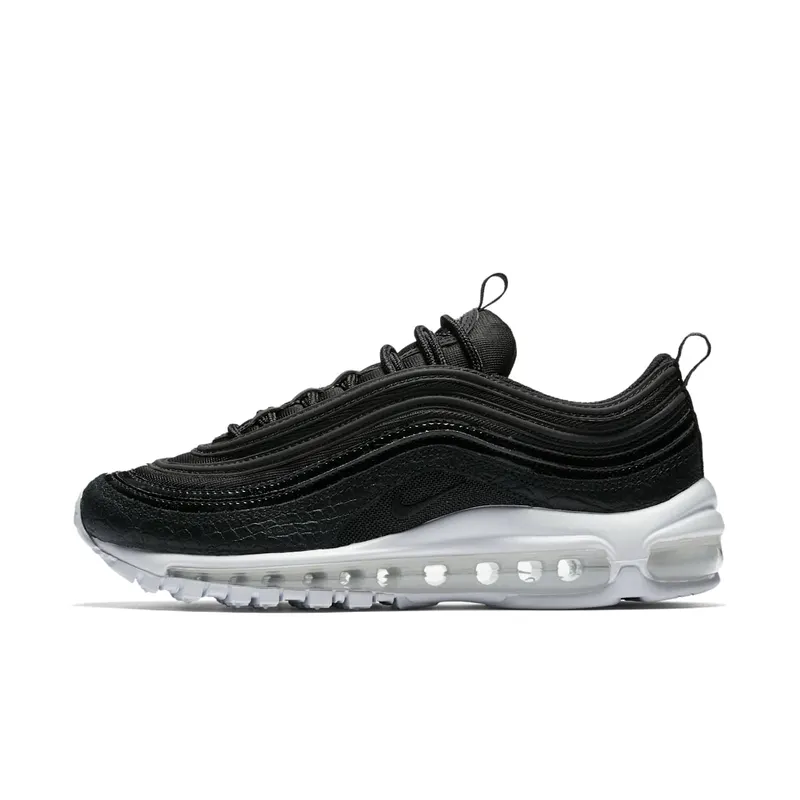 Nike Air Max 97 Wmns Premium PRM Snake Black/Black-White (917646-001)