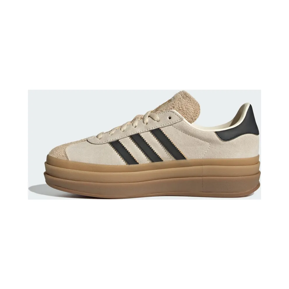 Adidas Gazelle Bold Cream White / Core Black / Sand Strata (JS3892)
