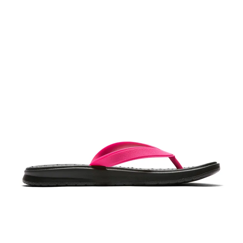 Nike Solar Thong Black White-Vivid Pink (W) Black/White-Vivid Pink (882699-001)