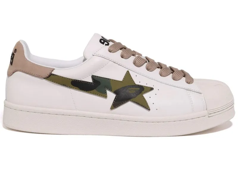 A Bathing Ape Skull Sta White Beige (1I80-191-012)