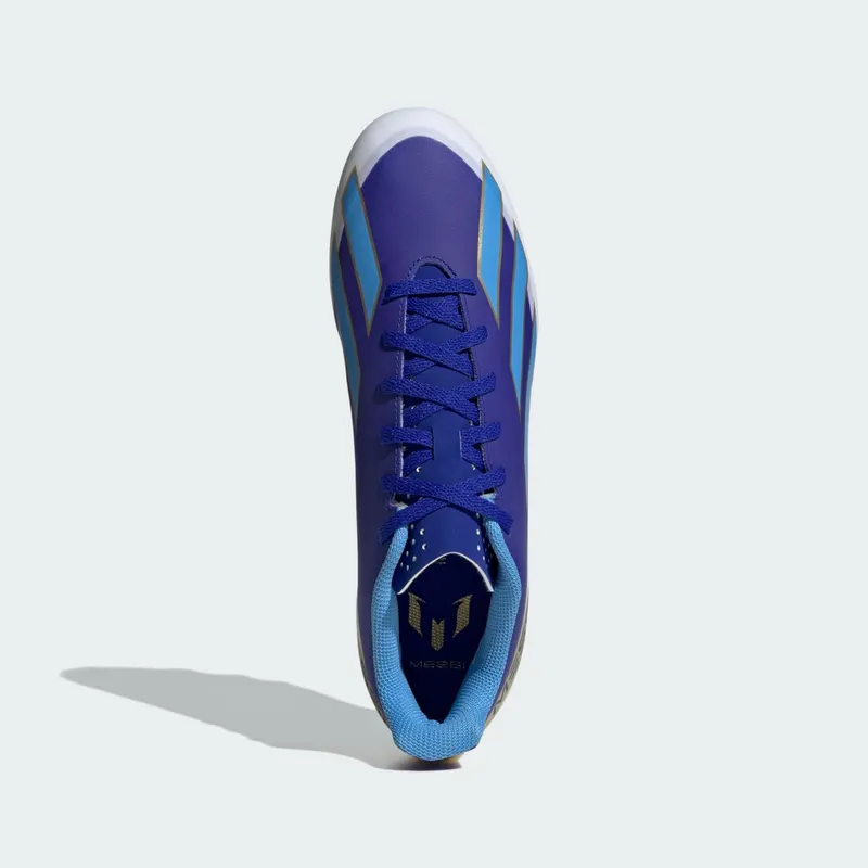 Adidas Messi Club FG “X Crazyfast – Blue/White/Light Blue” (ID0724)