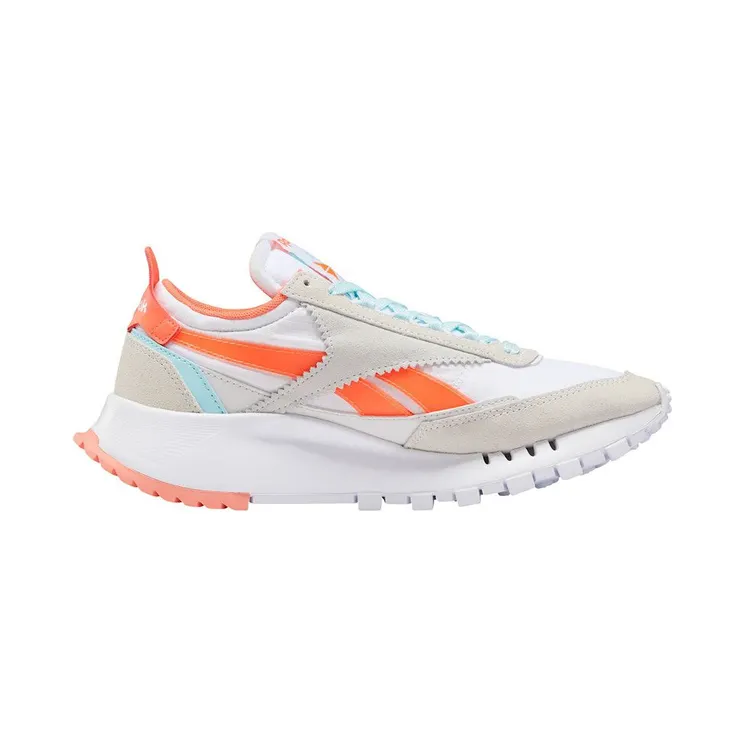Reebok Classic Leather Legacy White Orange Flare (FY7435)