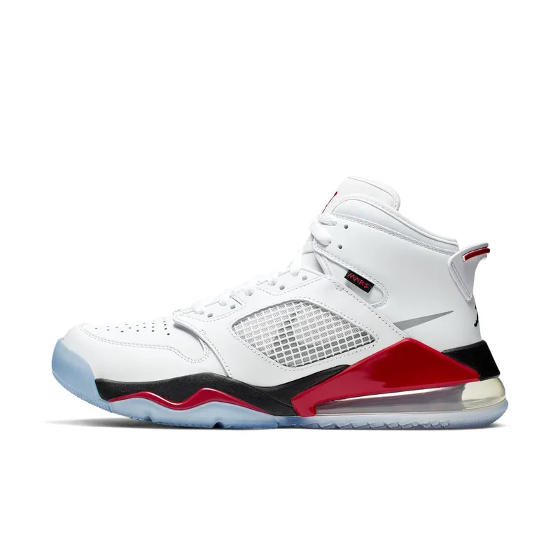 Jordan  Mars 270 White Fire Red White/Reflect Silver-Fire Red-Black (CD7070-100)