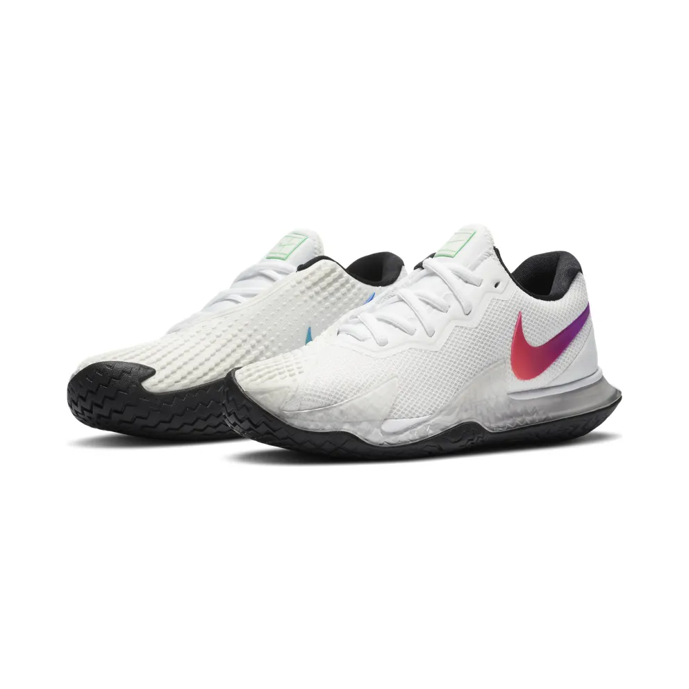 NikeCourt Air Zoom Vapor Cage 4 Hardcourt “Summit White / Black / Electro Green / White” (CD0431-112)