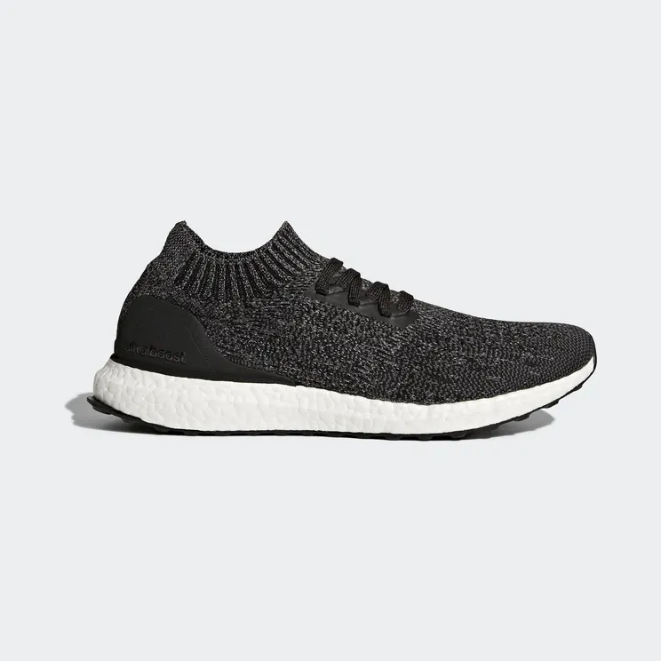 adidas Ultra Boost Uncaged Black Grey Three